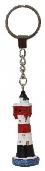 Schlüsselanhänger Leuchtturm Roter Sand ca. 10 x Ø: 2 cm